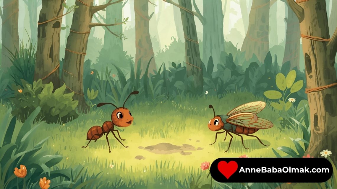 Ağustos Böceği ile Karınca Masalı