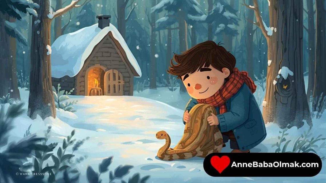 Köylü ve Yılan Masalı Kısa