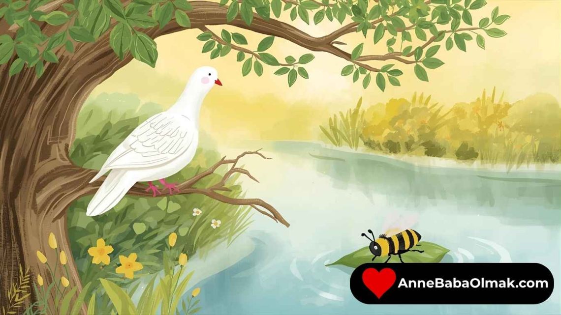 Arı ile Güvercin Masalı