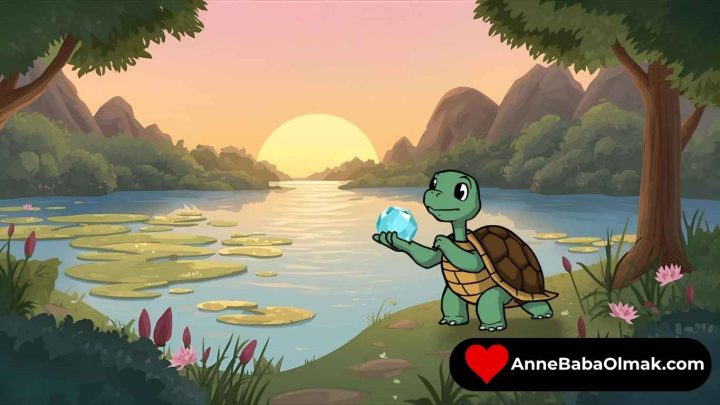 Minik Kaplumbağa ve Zaman Taşı Masalı